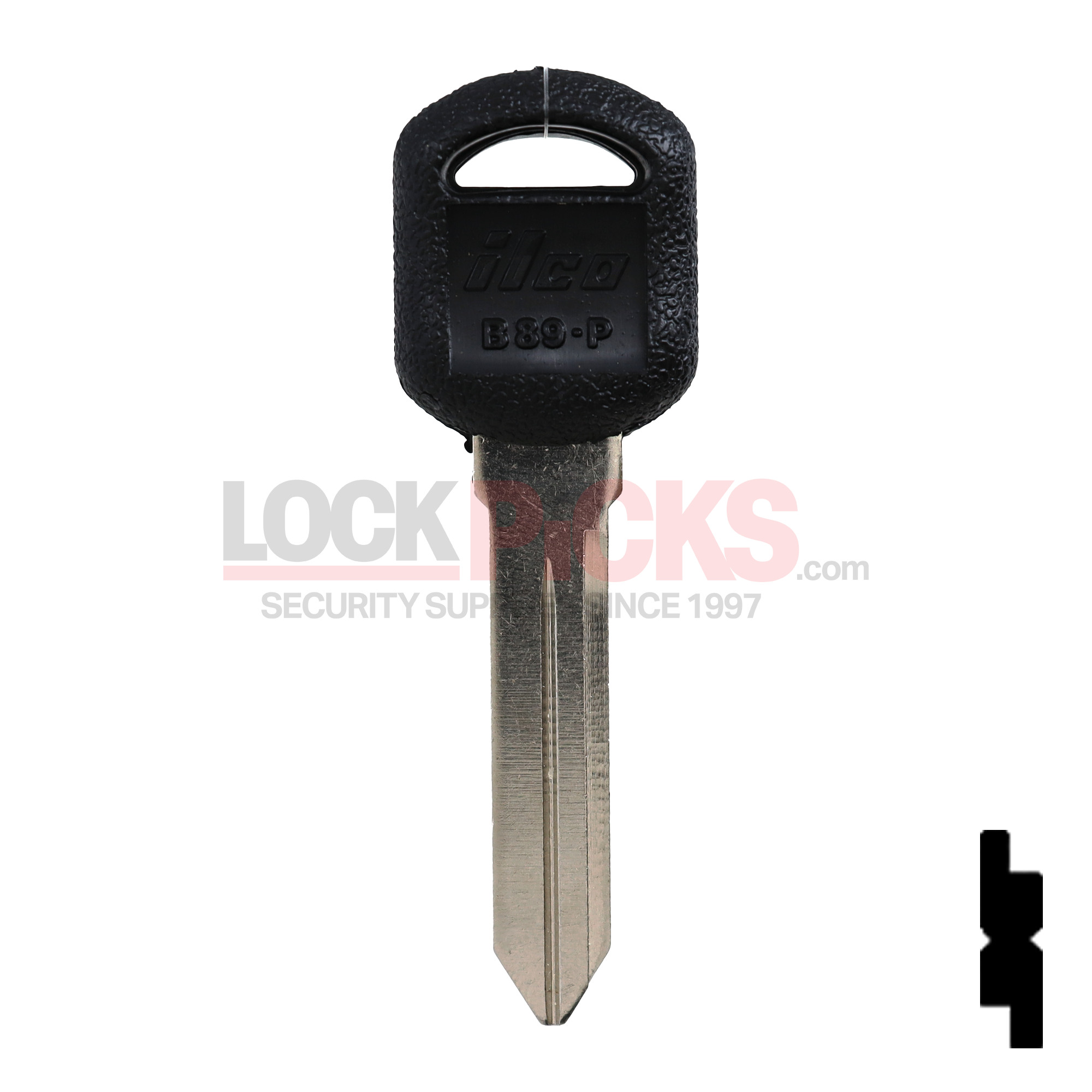 GM (B89-P,P1107) Plastic Head Key Blank -by JMA – Lockpicks.com