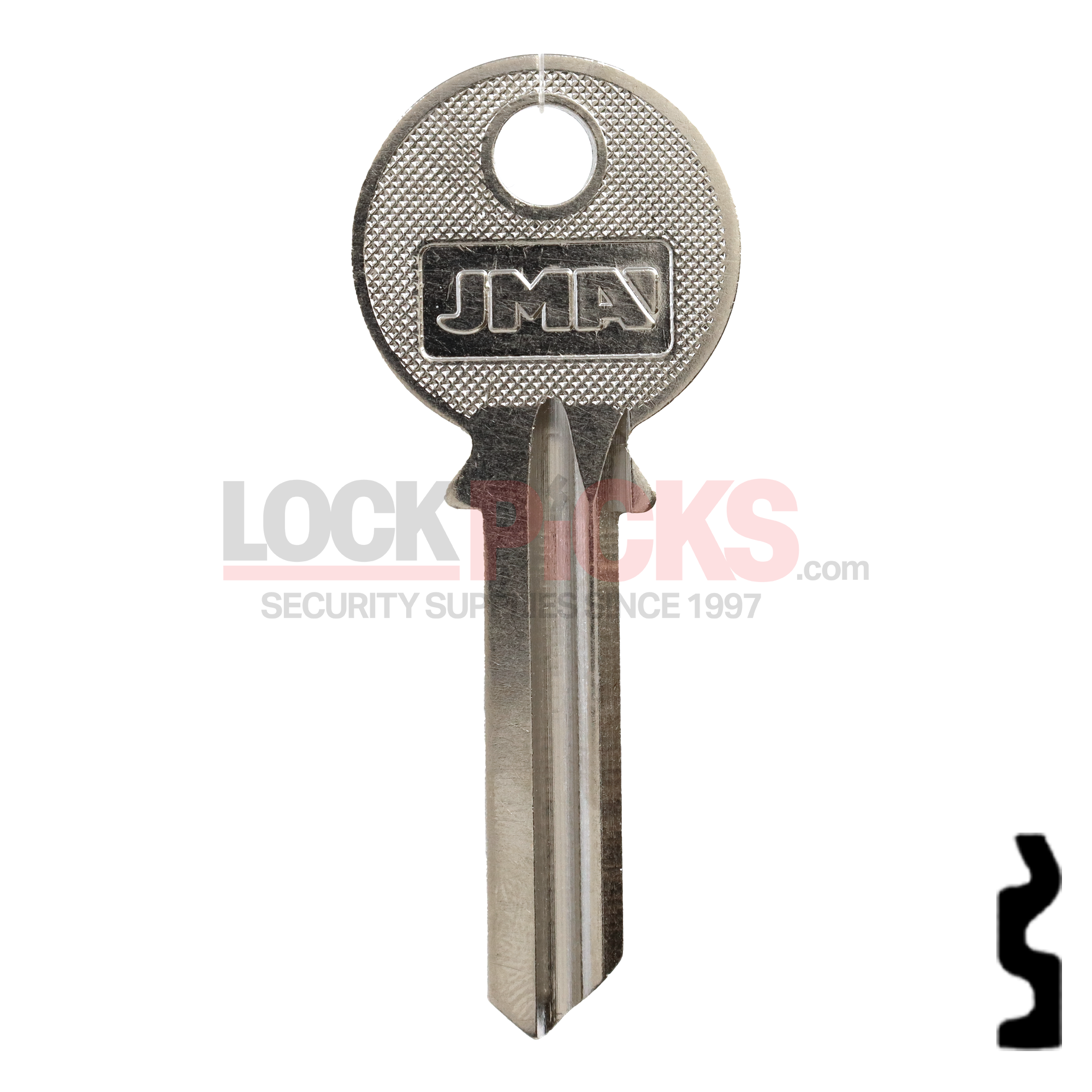 Yale (Y2R, YA-17I) Uncut Key Blank - JMA | Lockpicks.com