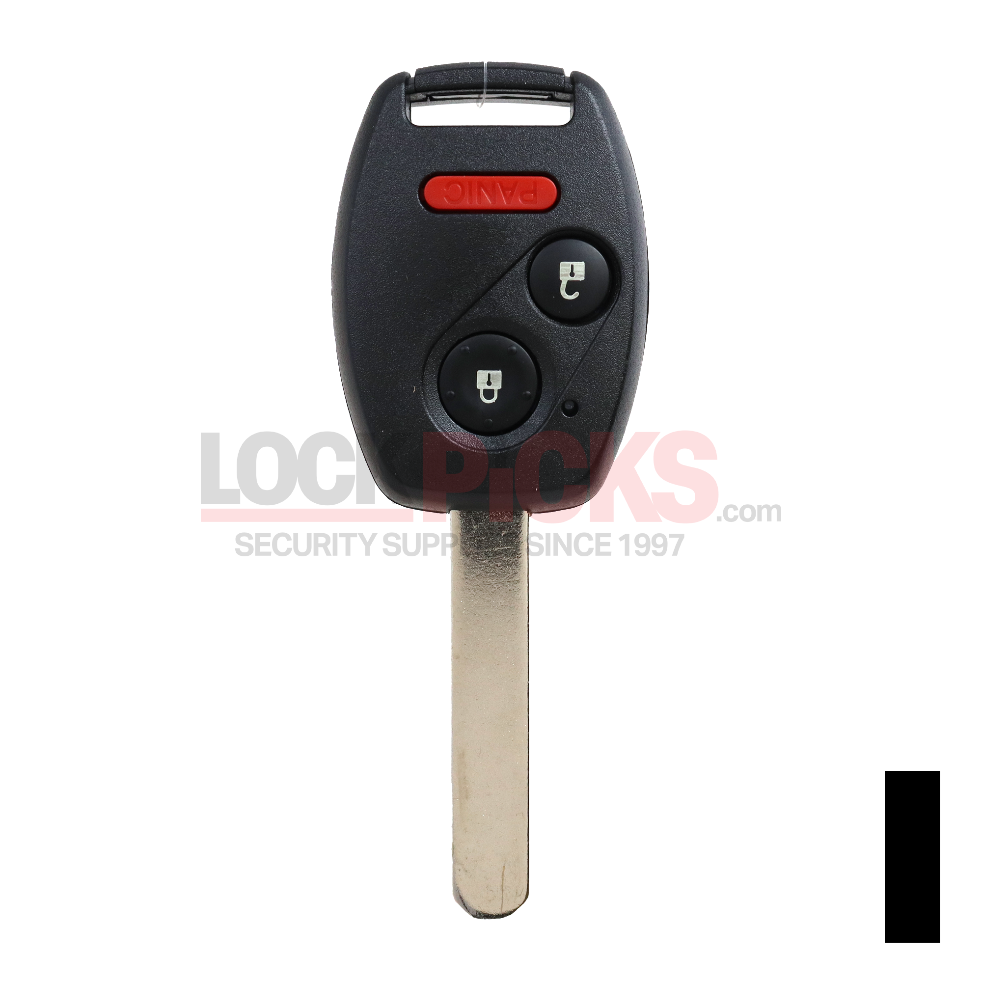 ななわり　 Honda (HON-16-84A) 3 Button Remote Head Key (Lock, Unlock, Trunk