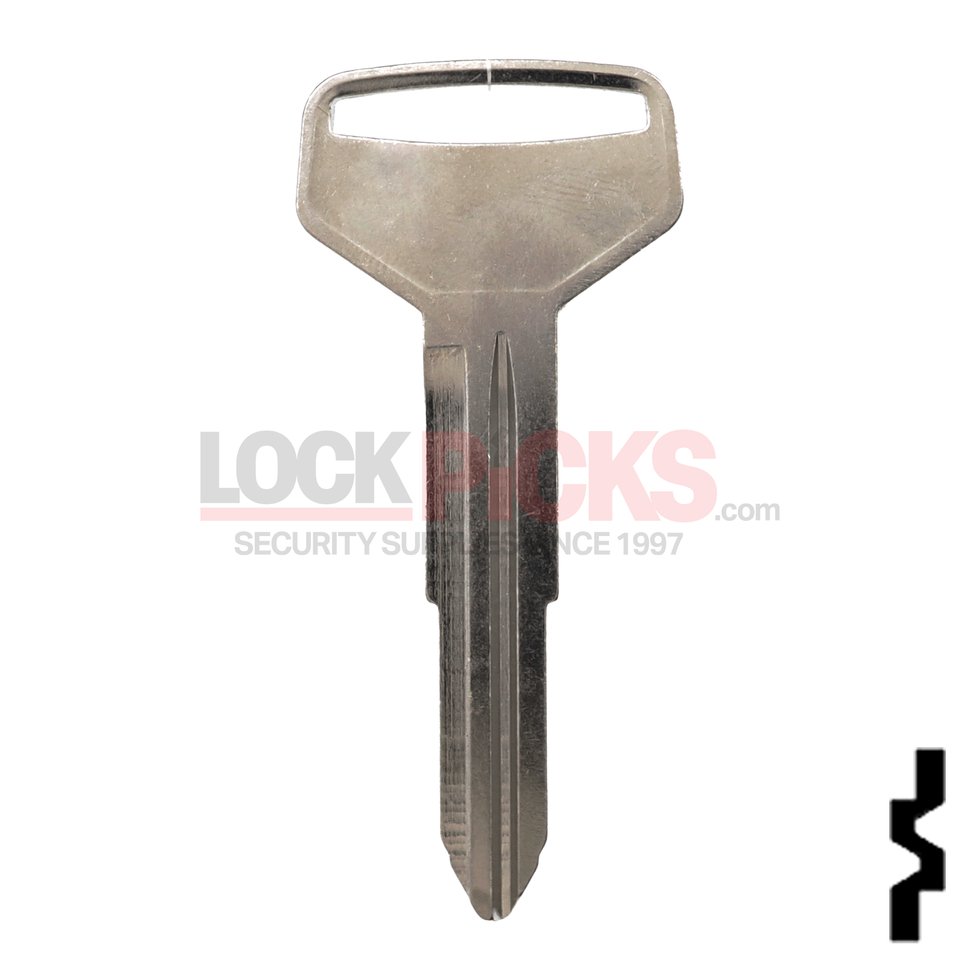 Uncut TOYOTA (TR40-NP, X174) Key Blank - JMA | Lockpicks.com
