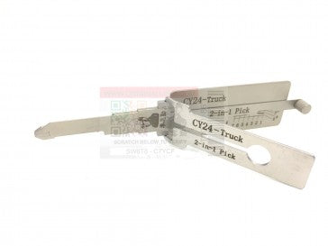 CHRYSLER TRUCK (CY24 w/5 Depths) 2-in-1 tool -original LISHI