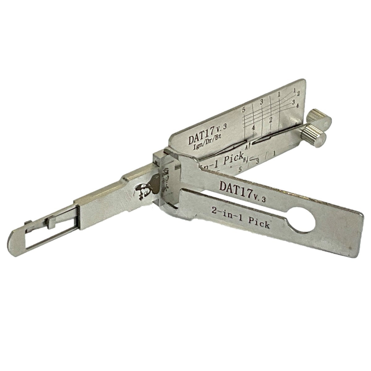 Original Lishi Subaru (DAT17+IGN V.3) 2-in-1 Tool with Anti-Glare
