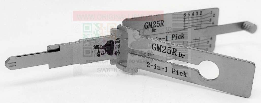 Kenworth (GM25R) 2-in-1 tool By Original LISHI | LockPicks.com