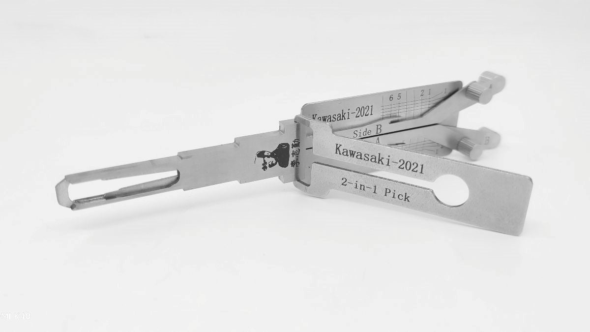 ◆ Kichiです。　◆ Kawasaki (KAWASAKI-2021) 2-in-1 tool | LISHI Pick | LockPicks.com