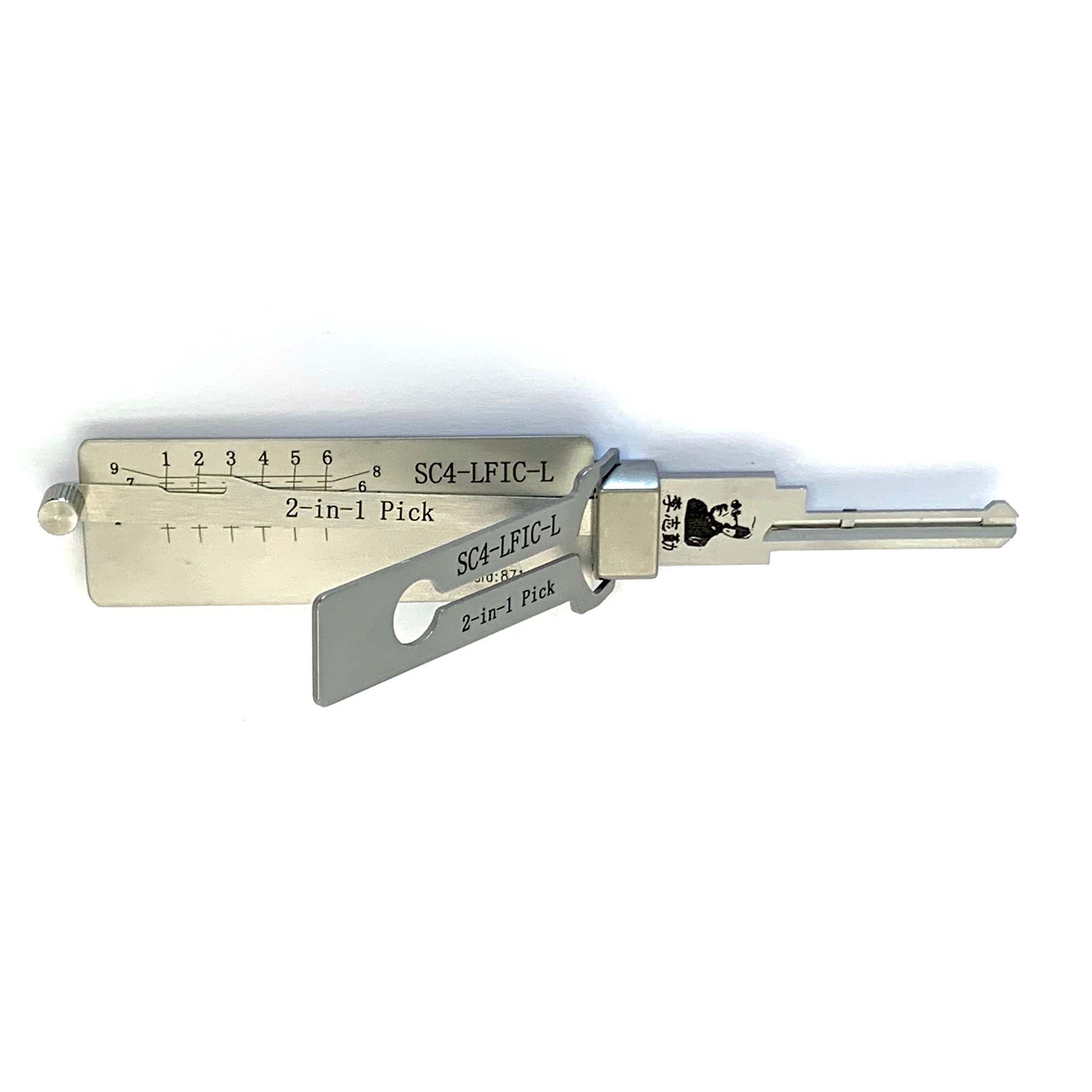 Original Lishi Schlage LEFT SC4-LFIC-LEFT-AG 2-in-1 Tool