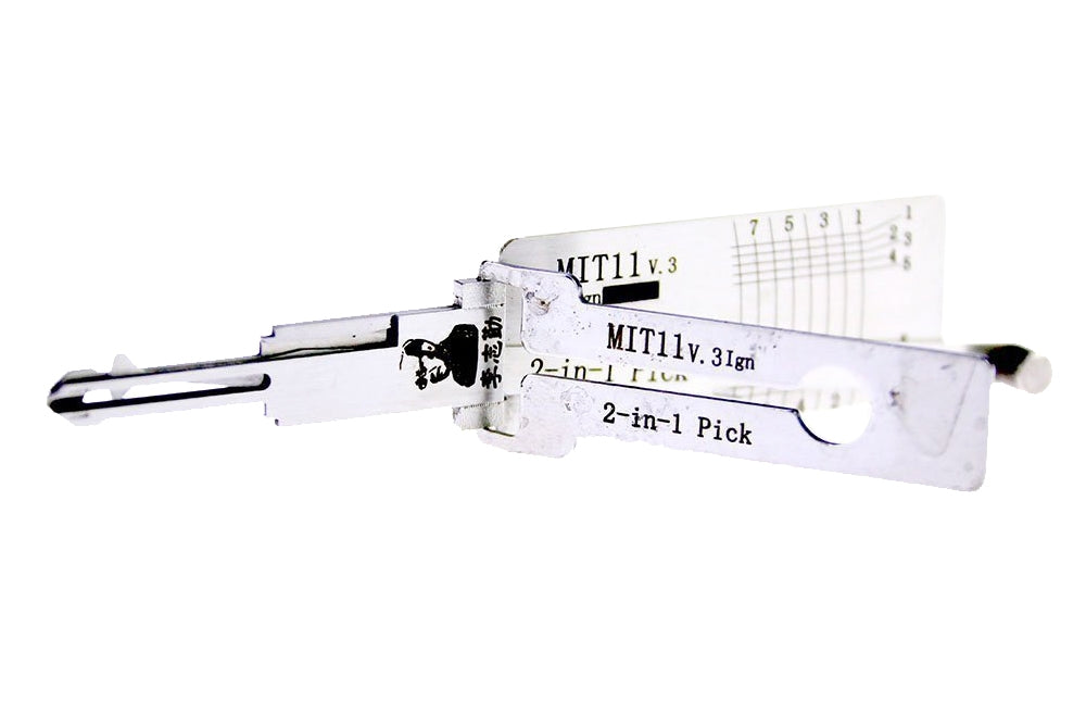 Mitsubishi MIT11R 2-in-1 Tool -Original Lishi |Lockpicks.com