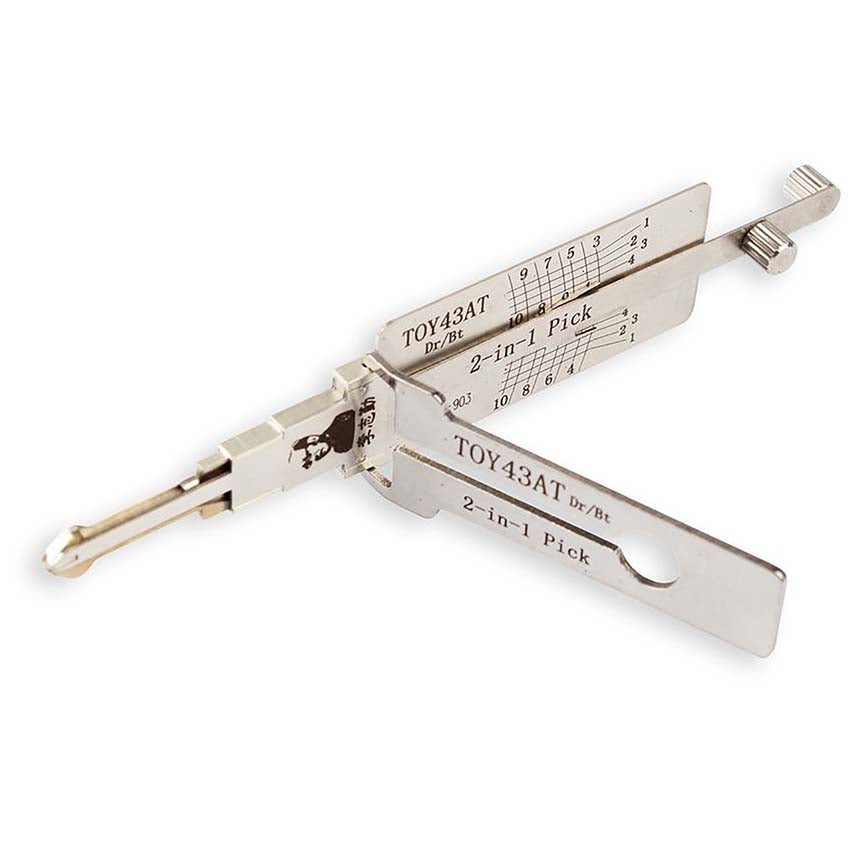 Toyota (TOY43AT/TR47) 2-in-1 tool - by Original Lishi – Lockpicks.com