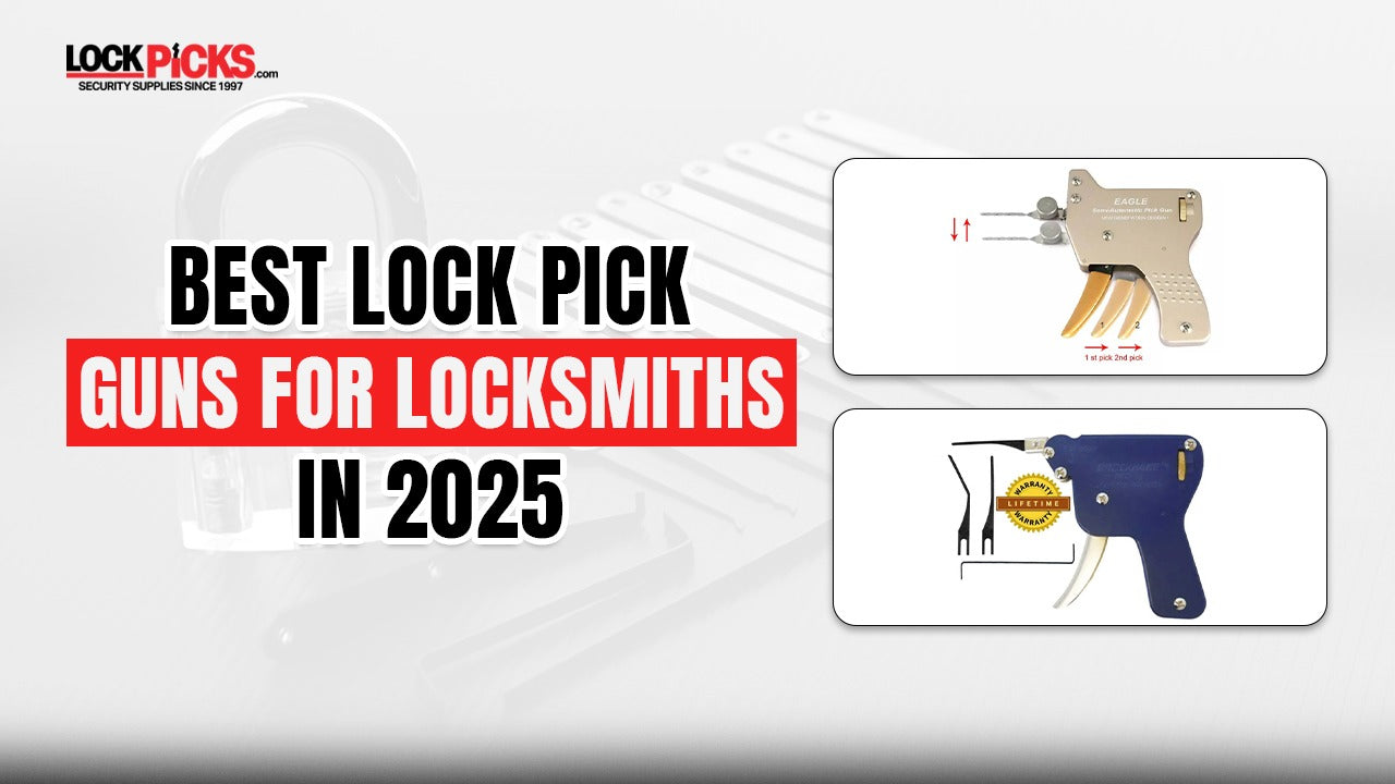 Best Lock Pick Guns For Locksmiths in 2025 – Lockpicks.com