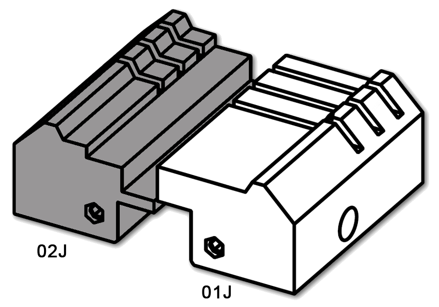 Jaw 01J Standard - Laser for Silca Futura