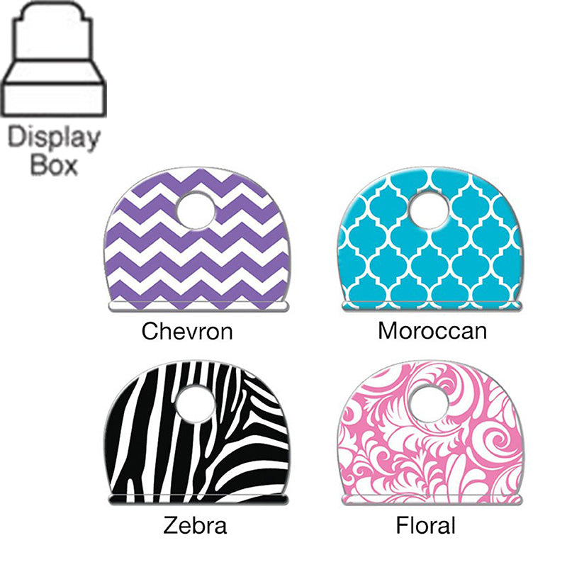 Designer Key Caps Assorted Display Box (200/Box) -by Lucky Line