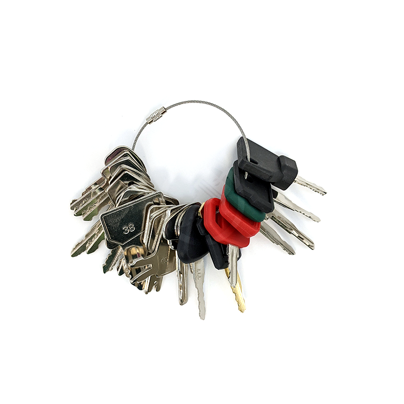 Precut Construction Equipment Key Set -24 Keys