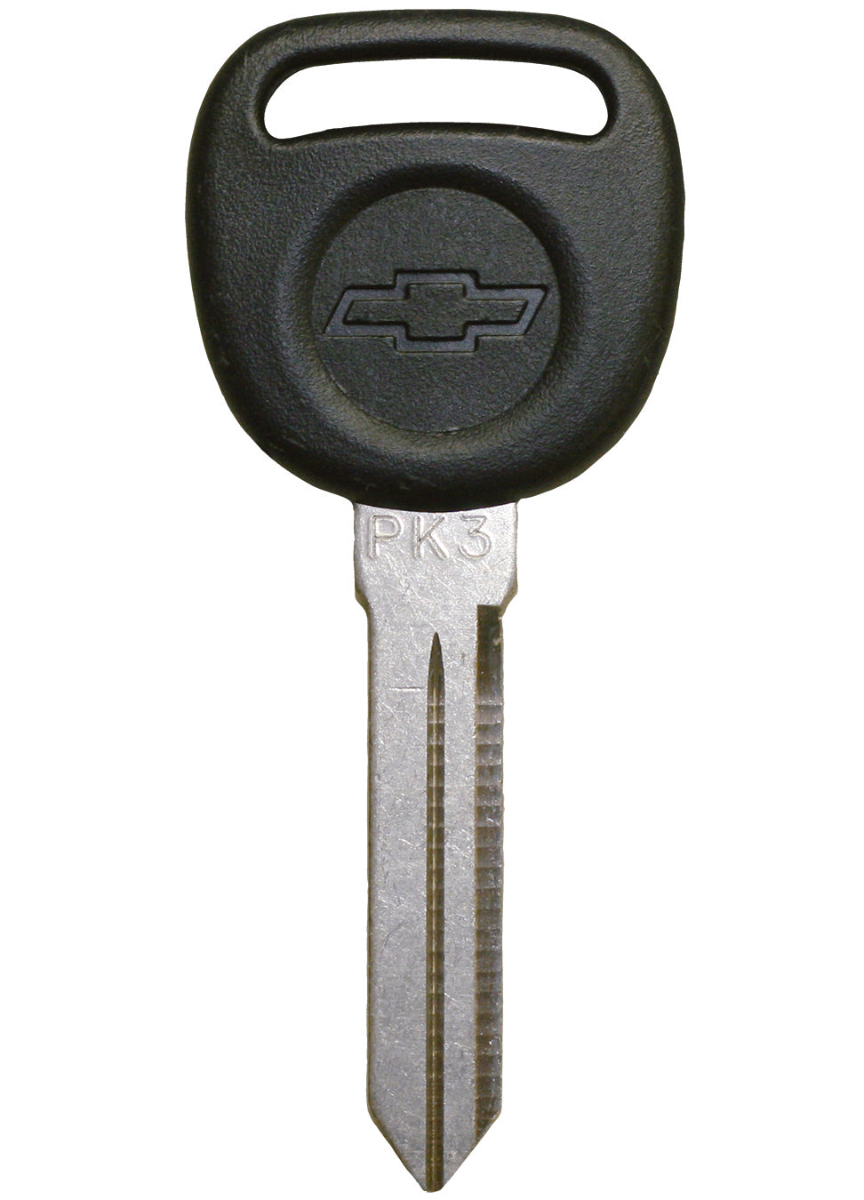 Diamond Chevy Key Chevy (PT04-PT) Transponder Key w/ Chevy Bowtie Logo -by Strattec ...