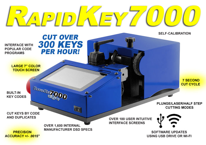 HPC RapidKey 7000 | HPC Key Machine | LockPicks.com – Lockpicks.com
