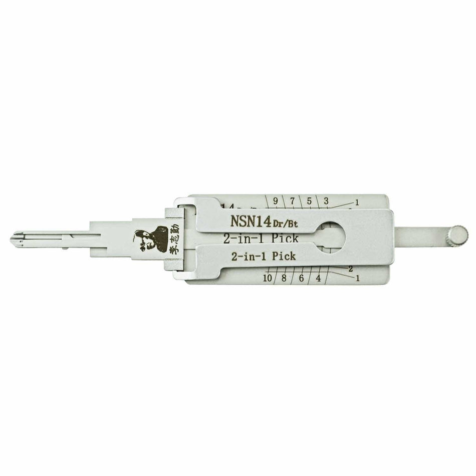 2-1 Pick & Decoder for Nissan NSN14 DR/TK - by Original Lishi