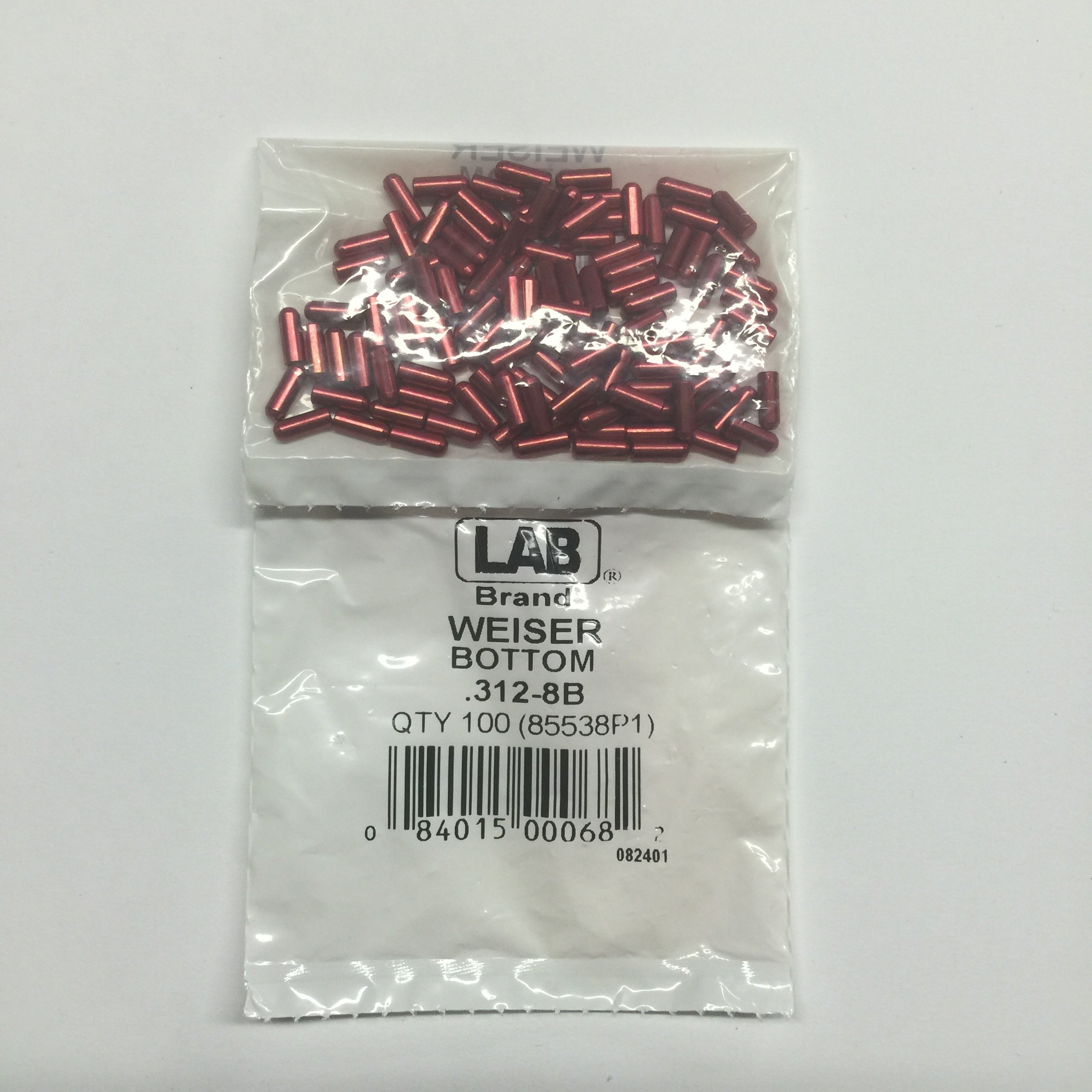 #8 Weiser Bottom Pin .312 (100) - LAB | LockPicks.com – Lockpicks.com