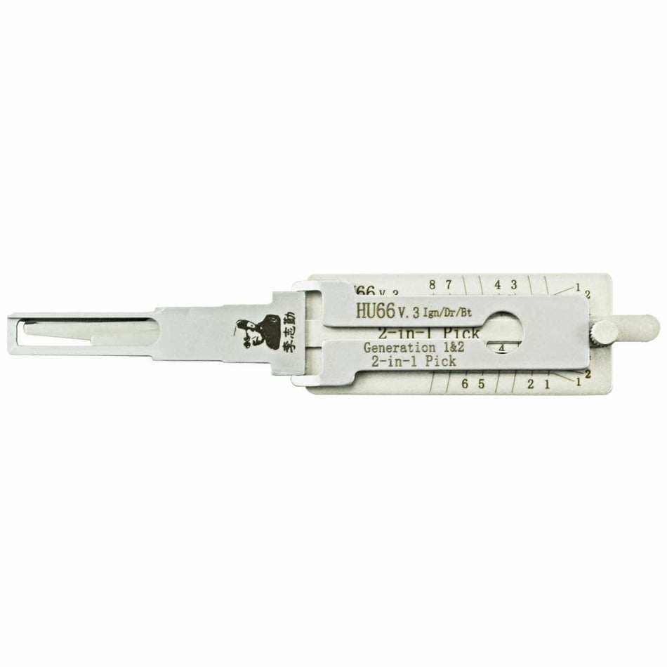 2-1 Pick & Decoder for VW HU66 Twin Lifter - by Original Lishi