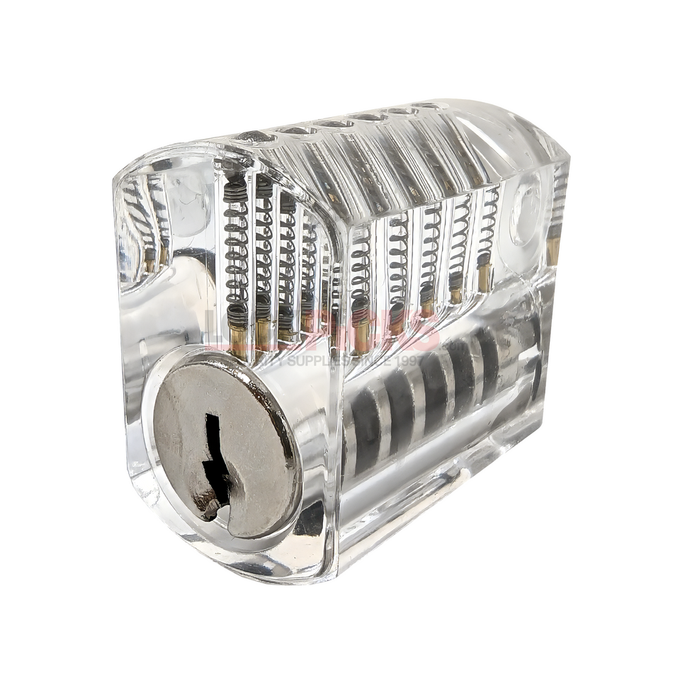 Axiom Entry Clear Practice Lock (Spool Pins)