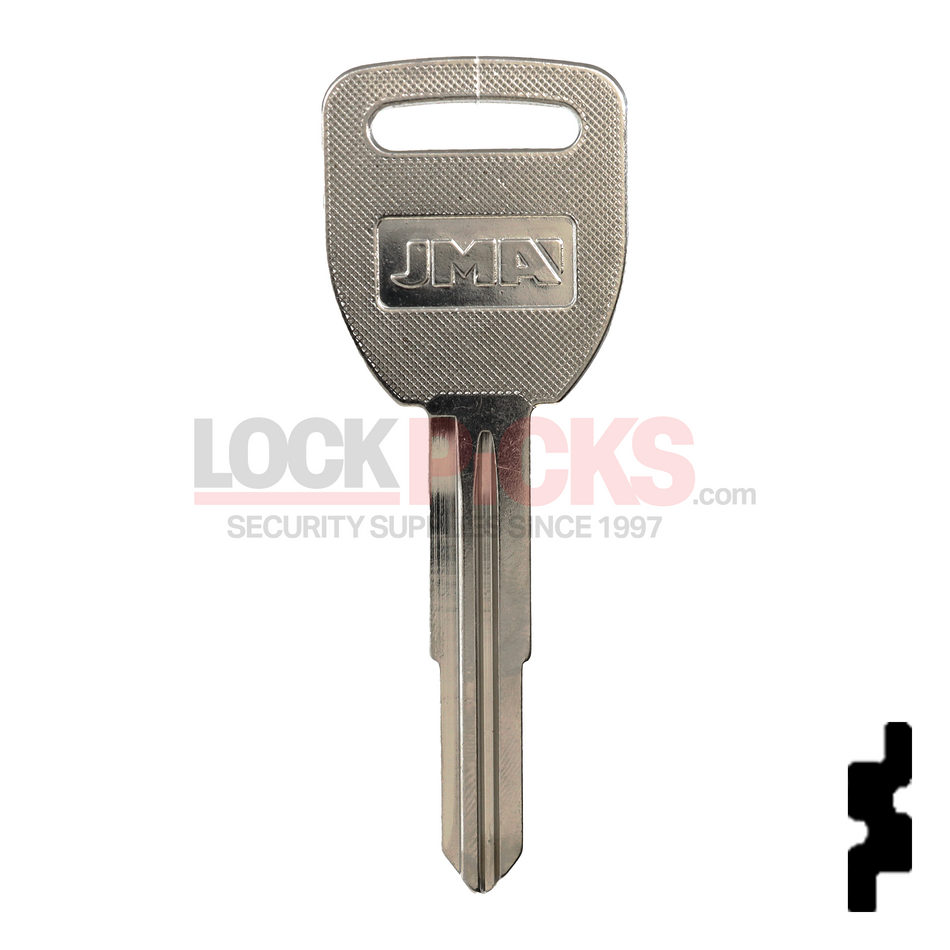 Isuzu/GM Key Blank (B101-NP, HOND-32D, X250)