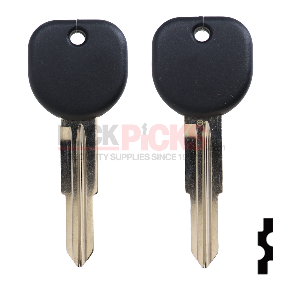 GM (B114PT) Transponder Key -by JMA