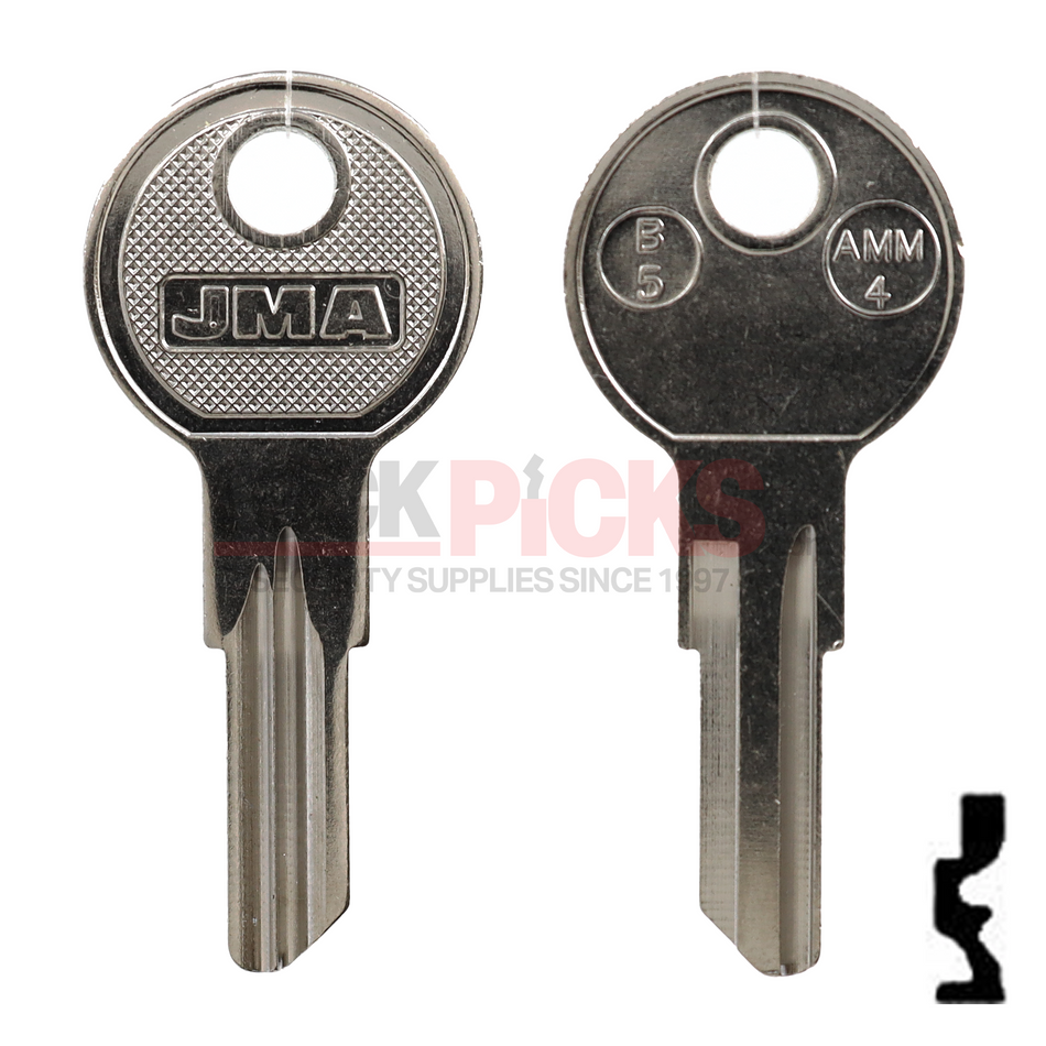 Briggs Key blank (B5-NP)