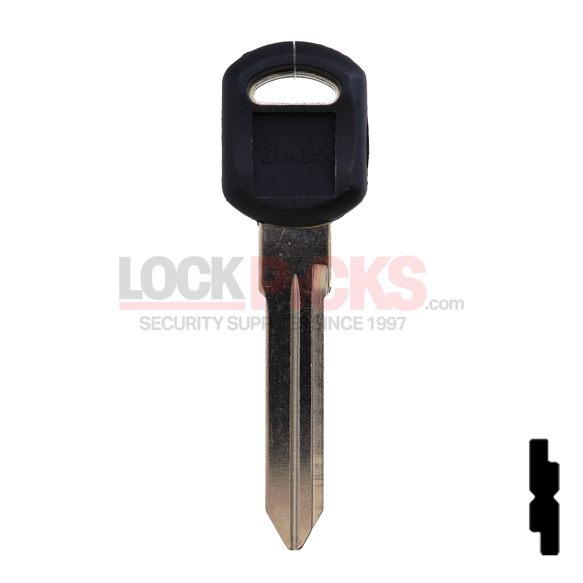 GM (B86-P,P1106) Plastic Head Key Blank -by JMA – Lockpicks.com GM (B86-P,P1106) Plastic Head Key Blank -by JMA – Lockpicks.com