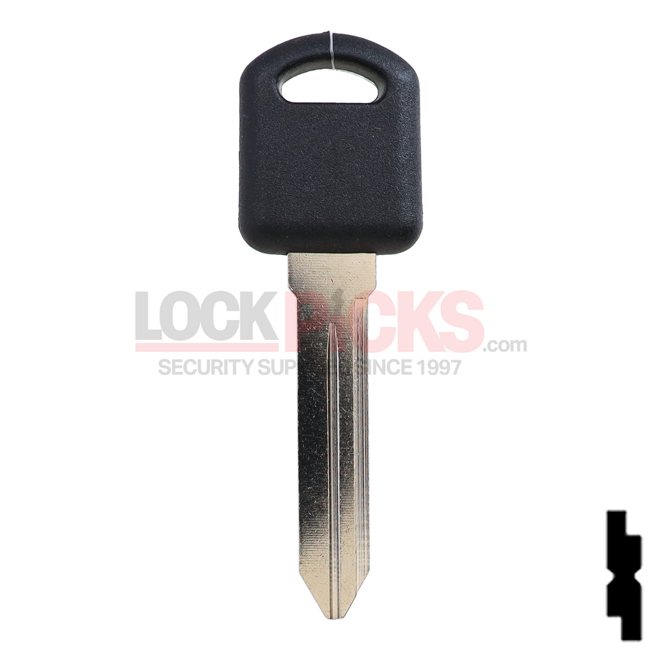 GM Transponder Key RW ( B97-PT5 ) Transponder Key