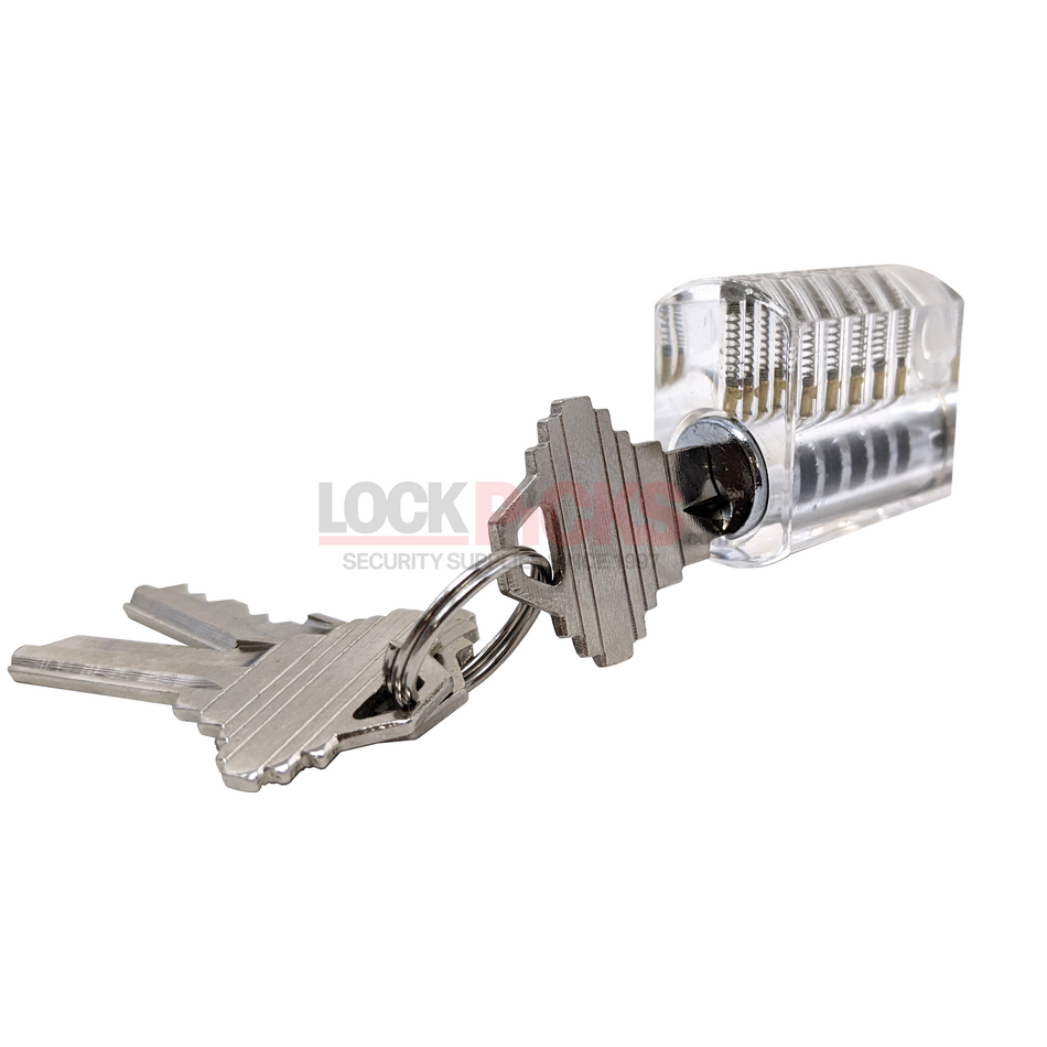 Clear Practice Lock (Standard Pins)