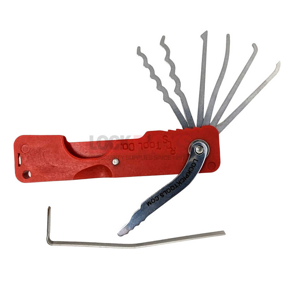 "The Responder" Jack Knife Folding Pick Set (Composite Handle) -by RCS