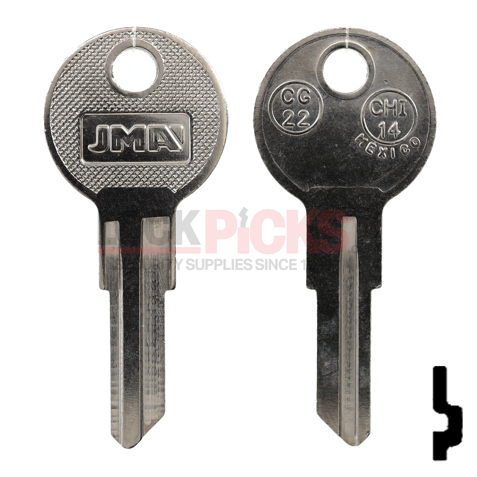 Chicago (CG22, CHI-14, 1041E) -by JMA