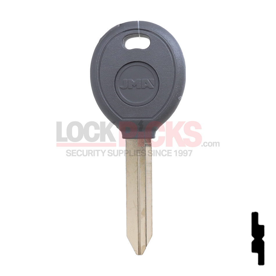 Chrysler (Y160PT) 4D-64 Chip Transponder Key -by JMA