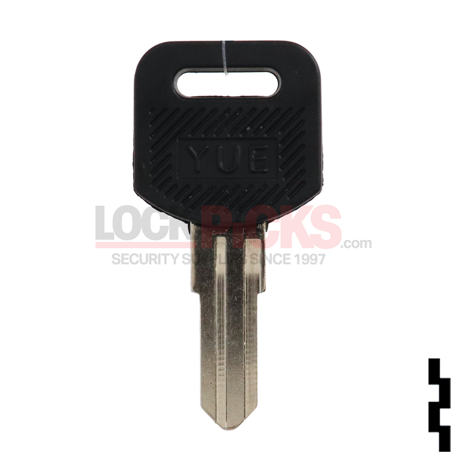Uncut Key Blank | Wangtong, Knox | YUE-1