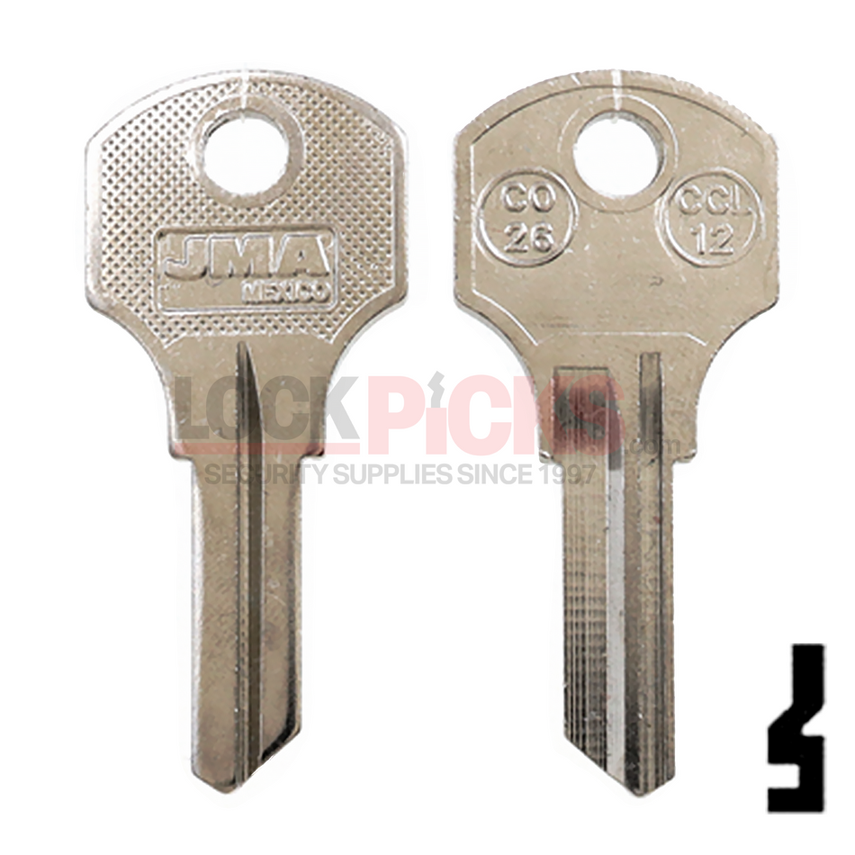 CCL Blank CO26 Brass