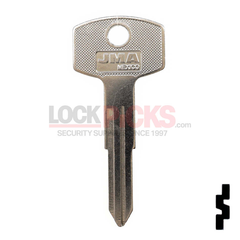 Datsun / Nissan (62DU, X7, DA3) Key Blank