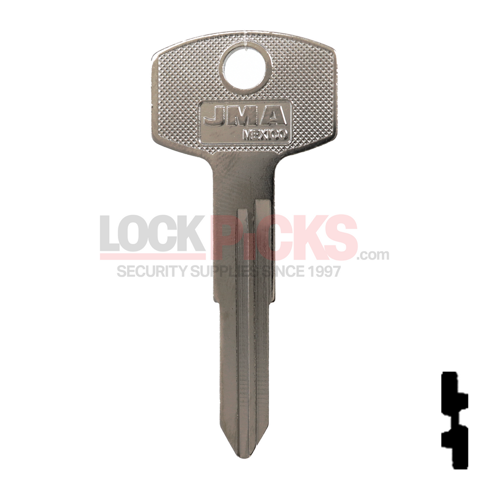 Nissan Key Blank (DA23-NP, DAT-2I, X115)