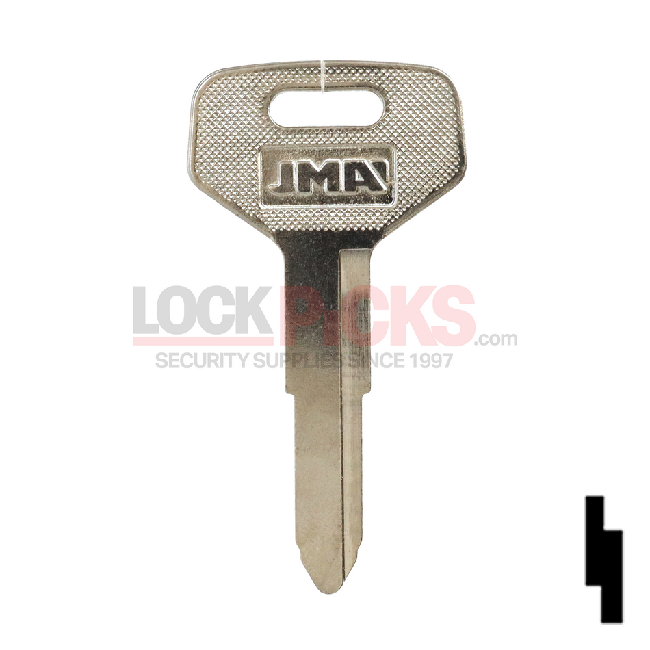 Mitsubishi Key Blank (DC1-NP, TOYO-14, X54)