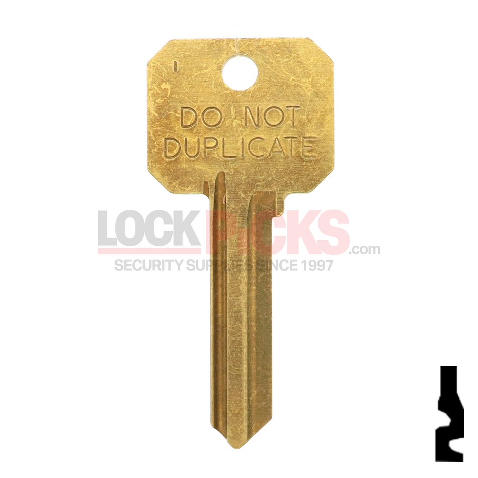 Arrow (AR4-DND, 1179A) Key Blank