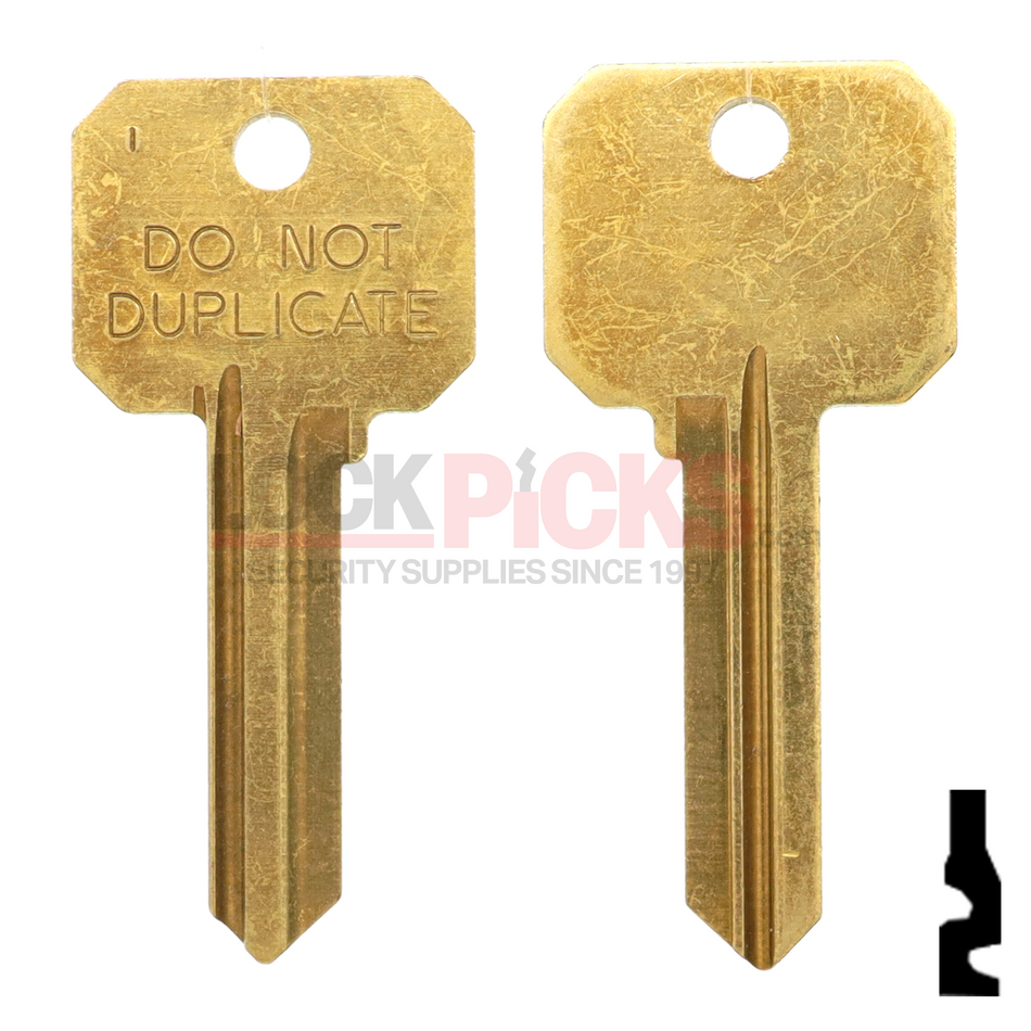 Arrow (AR4-DND, 1179A) Key Blank