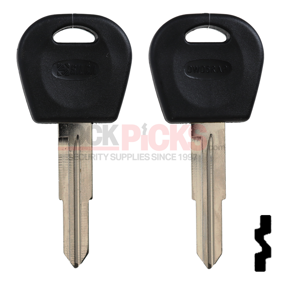 DW05RAP DAEWOO Key Blank