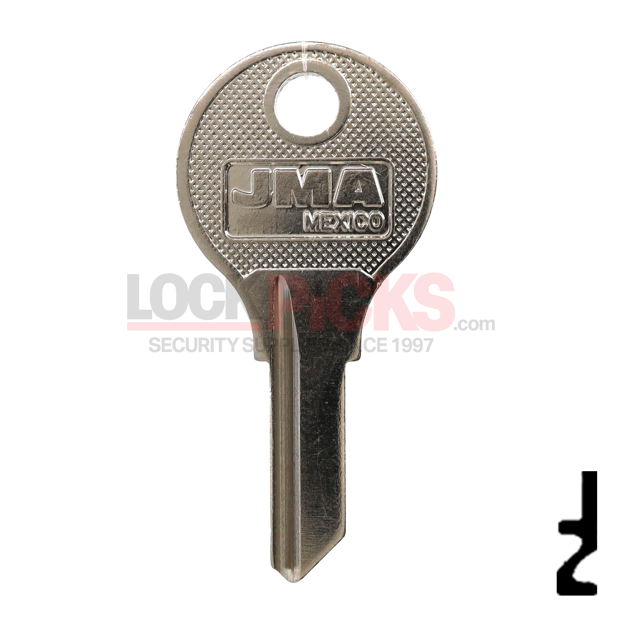 Eagle (EAG-2D, O1014S) Cylinder Key Blank | LockPicks.com – Lockpicks.com
