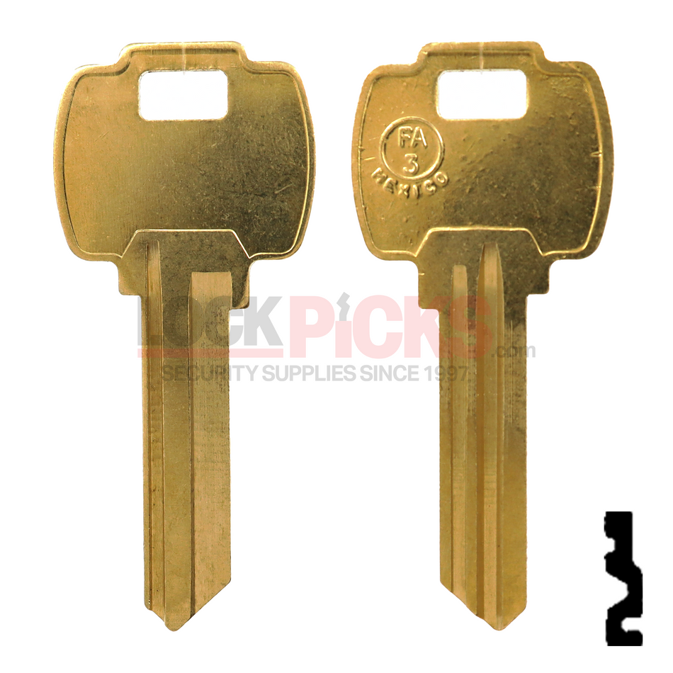 Falcon (FAL-1D, A1054WD) Keyblank