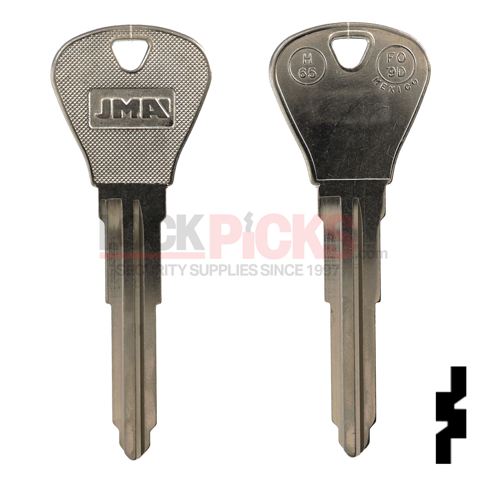 FORD (H65-NP, X221)  Key Blank