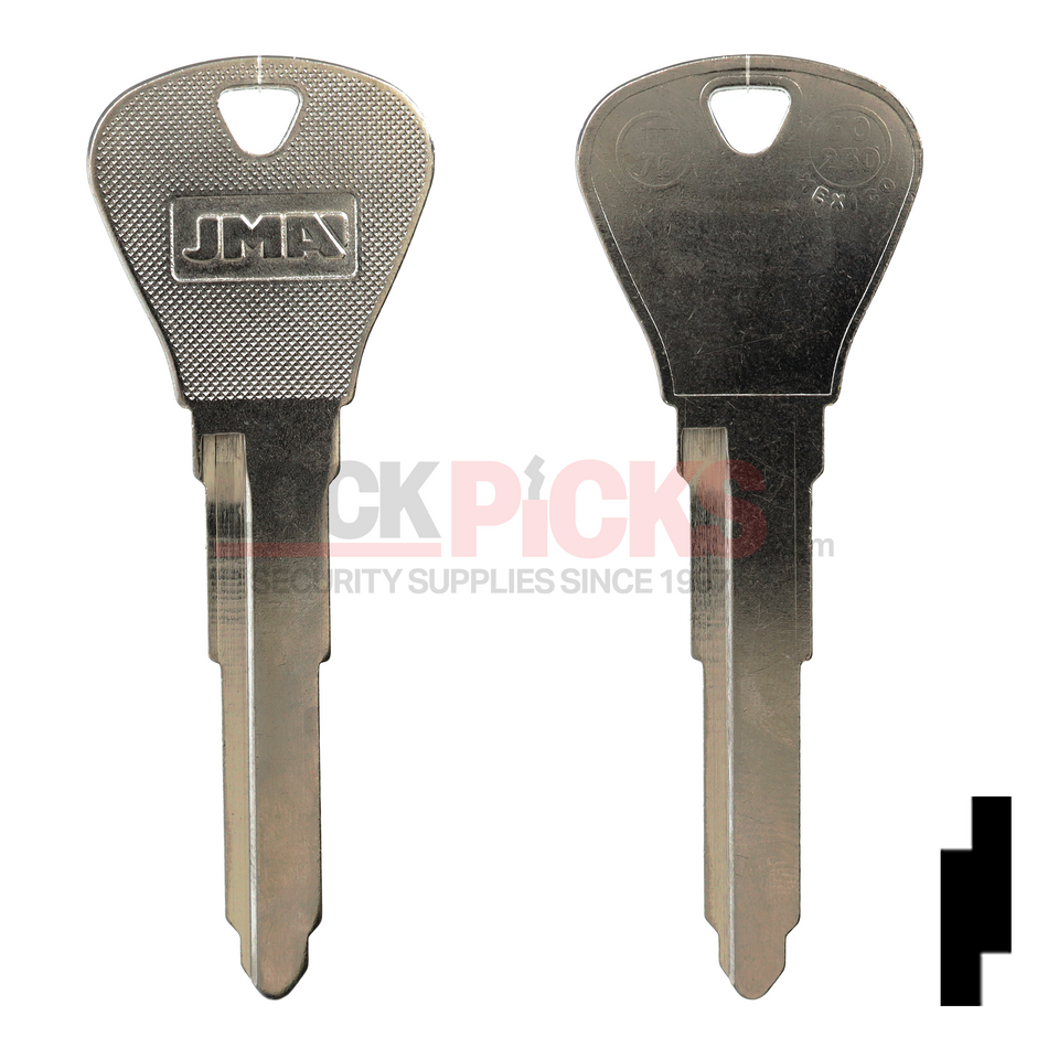 Ford (H76-NP, FO-23D, X244) Key Blank