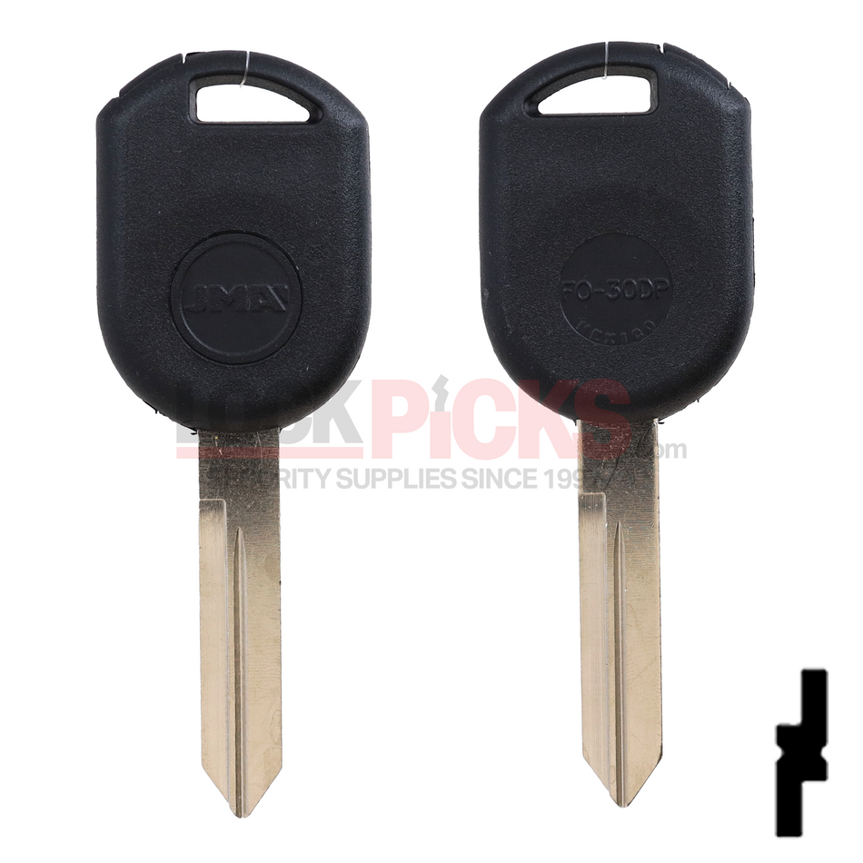 Ford (H84PT, H92PT) Transponder Key TEX 4D-63 80-bit -by KEE-CO