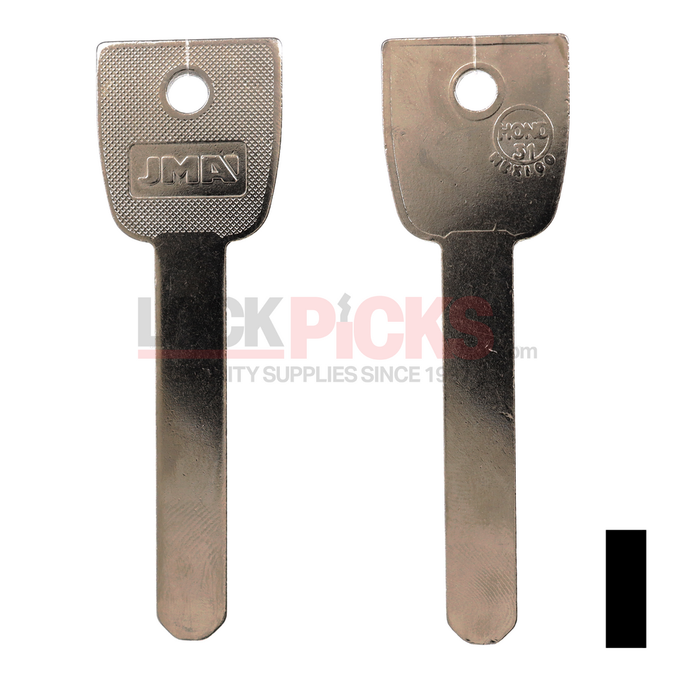 High Security Honda Test Key (HOND-31, HO01-SVC)