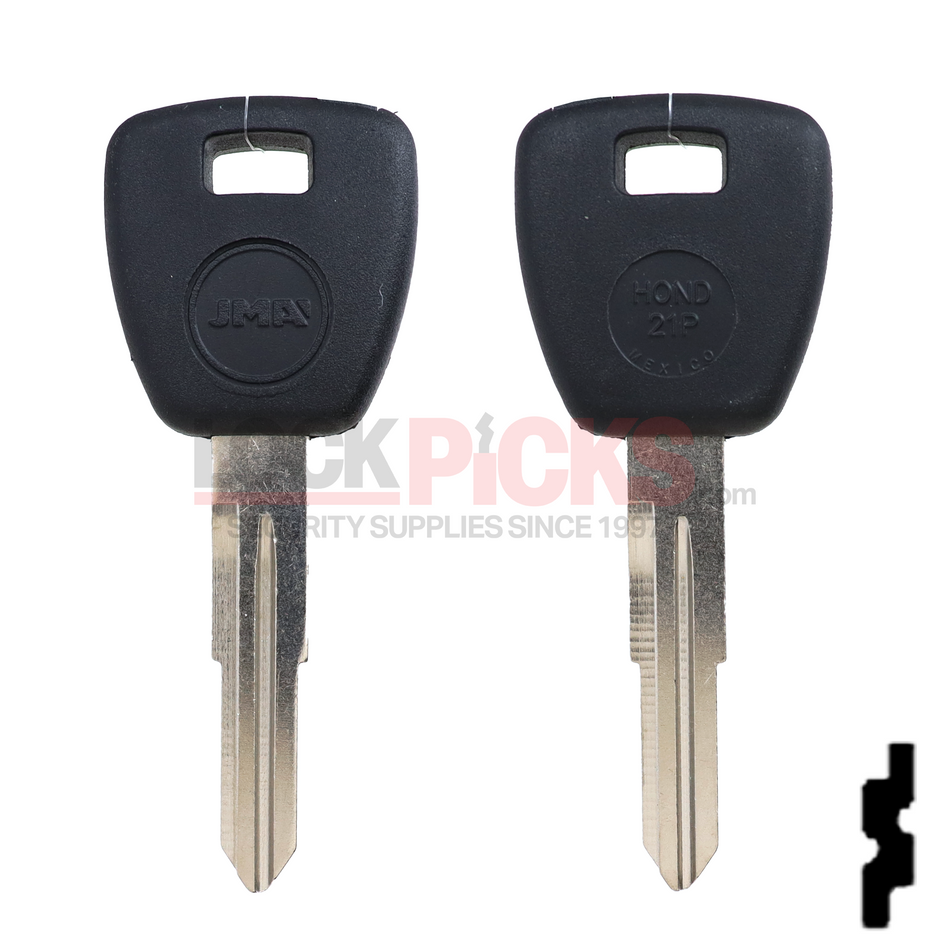 Honda (HD106PT5) Cloneable Transponder Key - by JMA
