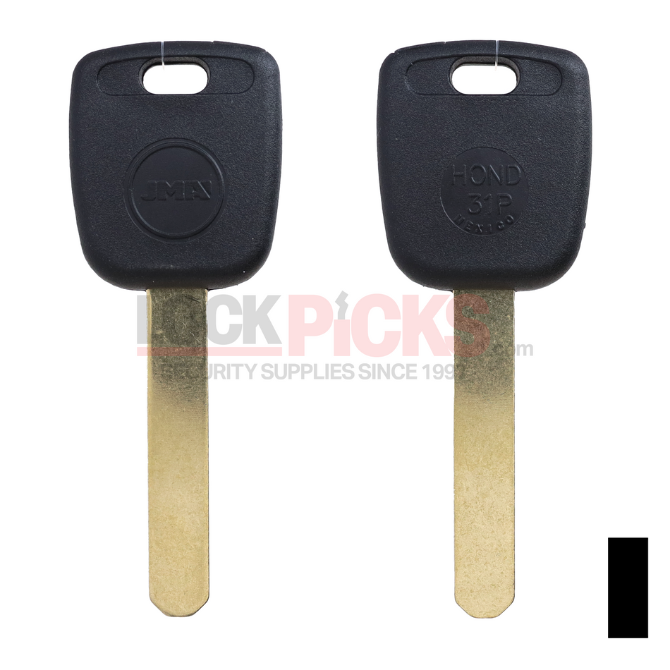 Honda (HO03PT) V-Chip 46 Transponder Key -by JMA