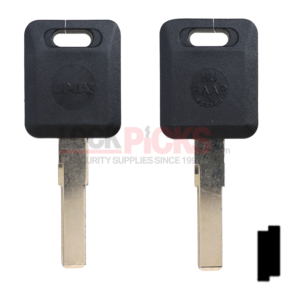 Volkswagen / Audi (TP25HU-HAA-P) Transponder Key -by JMA