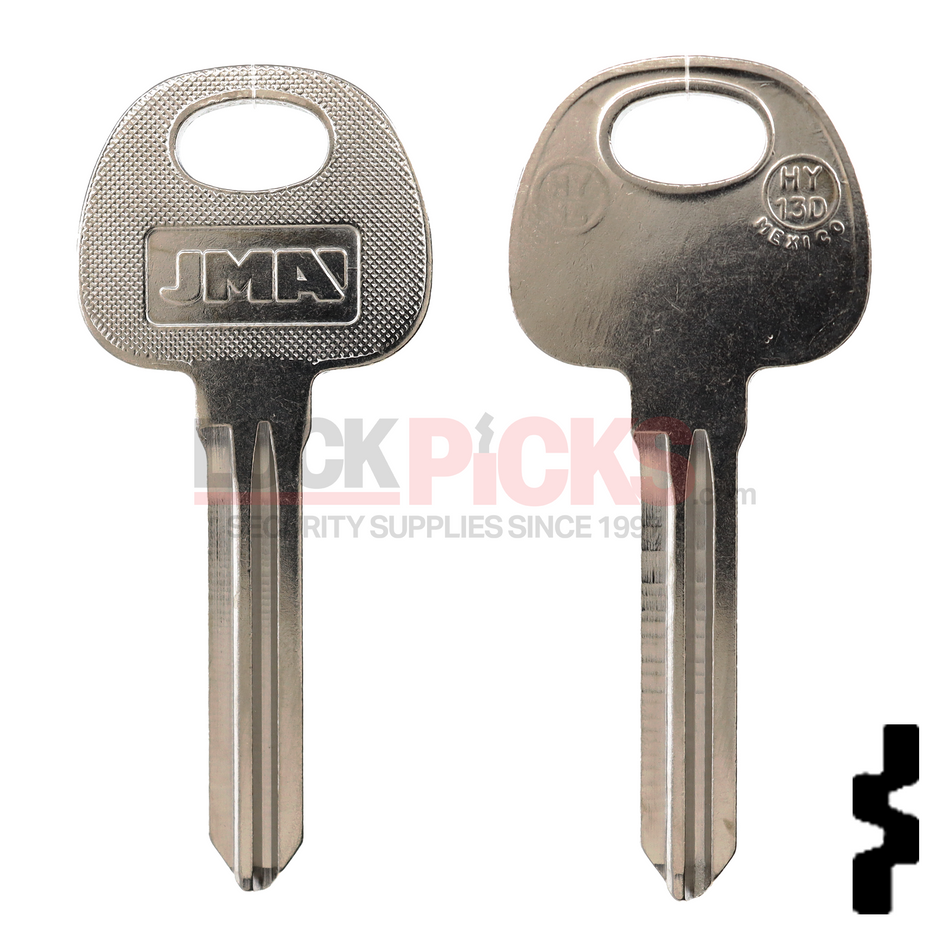 Hyundai Key Blank (HY15-NP, HY13D)