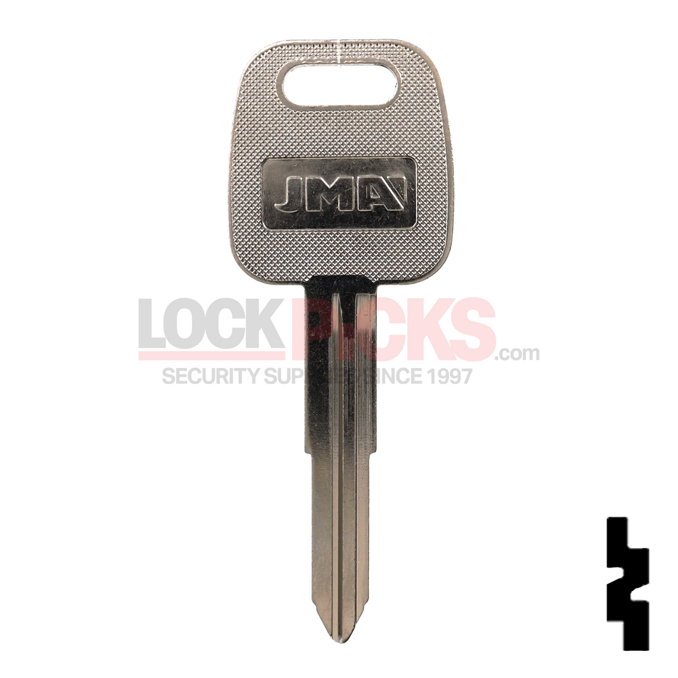 HYUNDAI (HY4-NP, X187) Key Blank