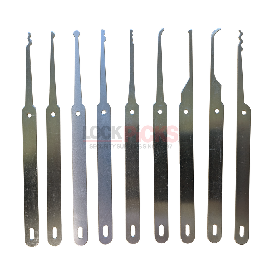 THE ARTISAN 15pc Lock Pick Set - by Ilco